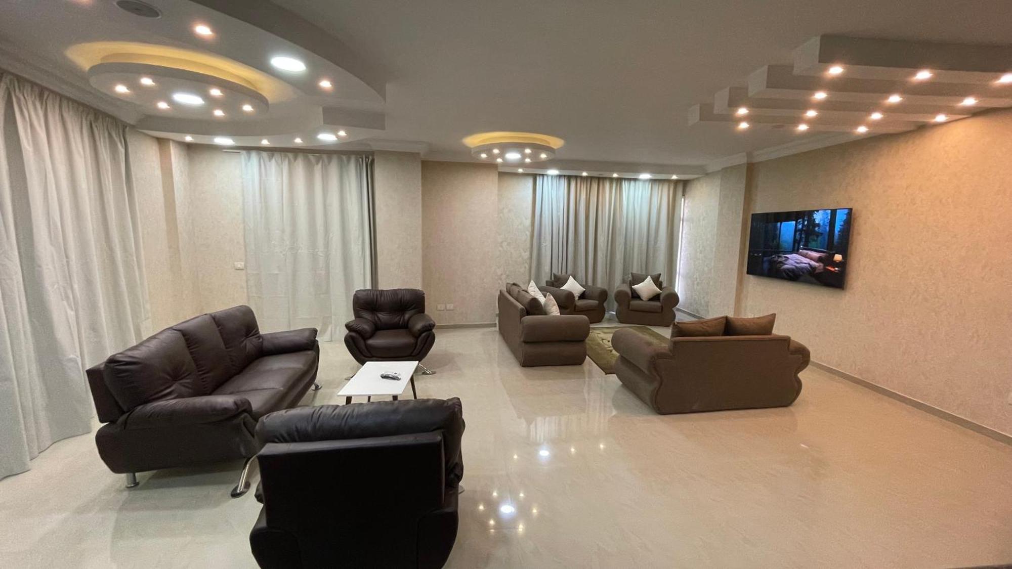 High Deluxe Apartment In Private Villa In New Il Cairo Esterno foto